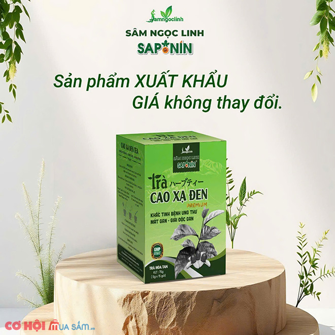 Trà Cao Xạ Đen - Diện mạo mới, tiêu chuẩn xuất khẩu quốc tế - ảnh 1