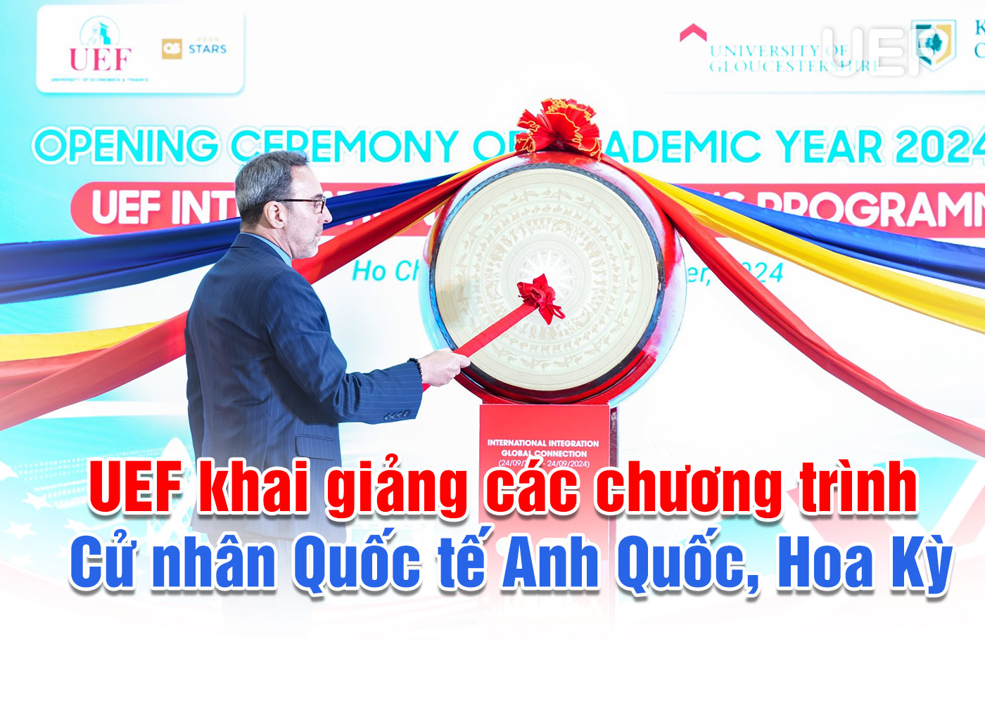 UEF khai giảng các chương trình cử nhân quốc tế Anh Quốc, Hoa Kỳ - ảnh 1