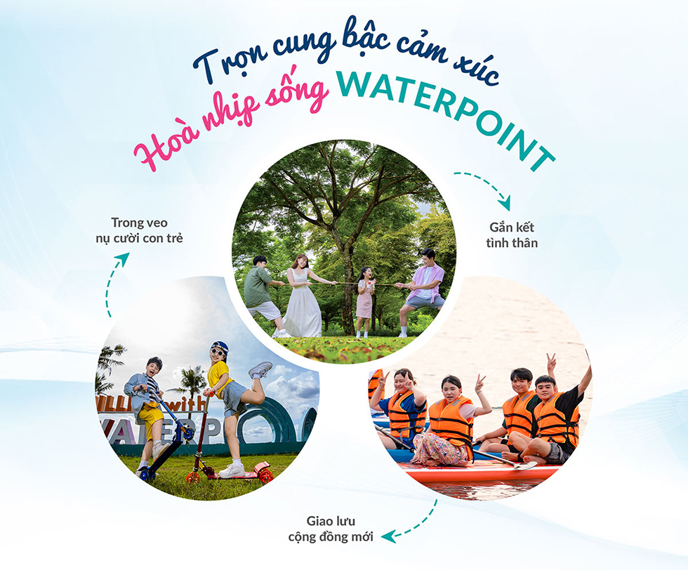 Sống 365 ngày xúc cảm tại Waterpoint