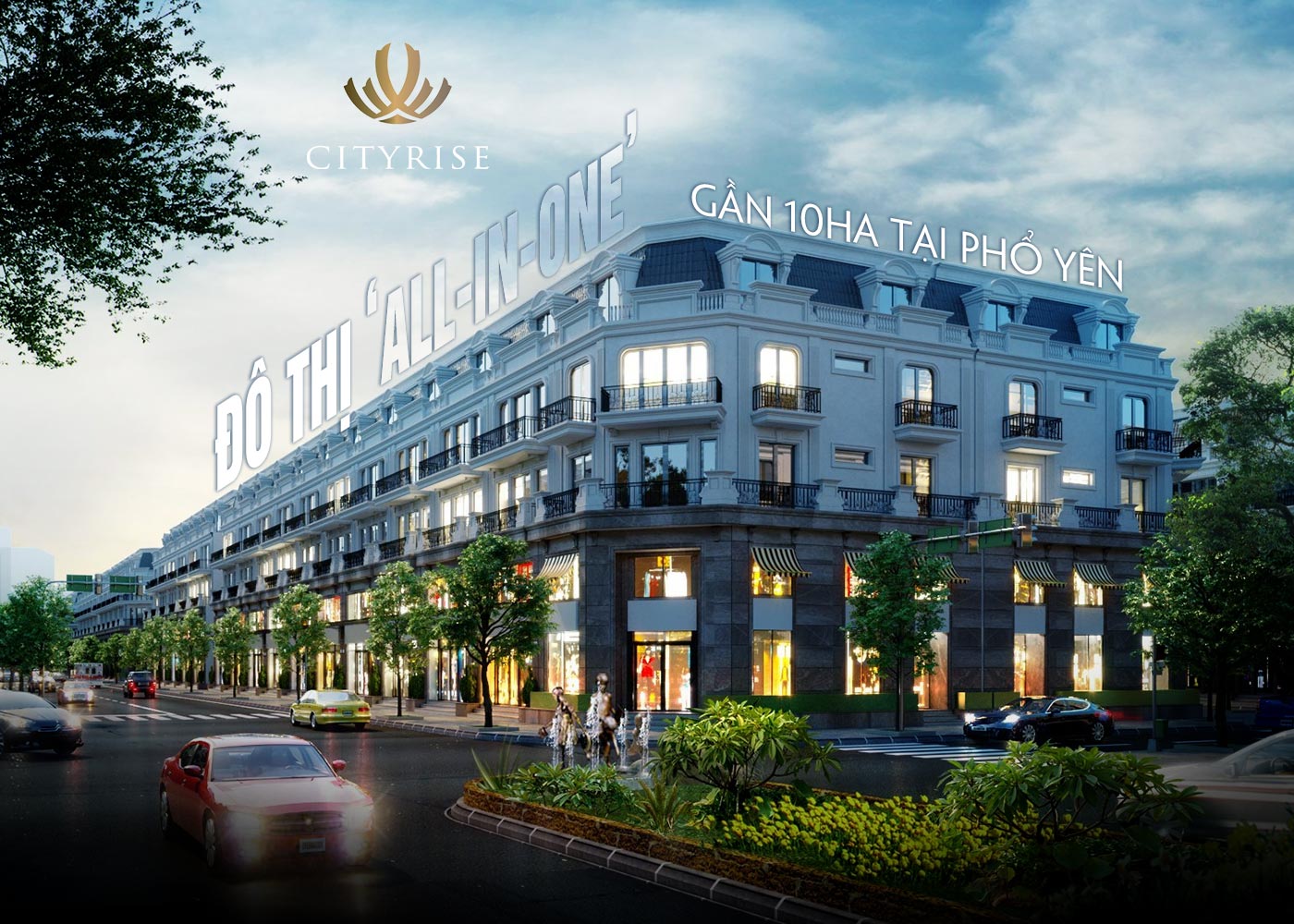 City Rise - đô thị all-in-one gần 10ha tại Phổ Yên