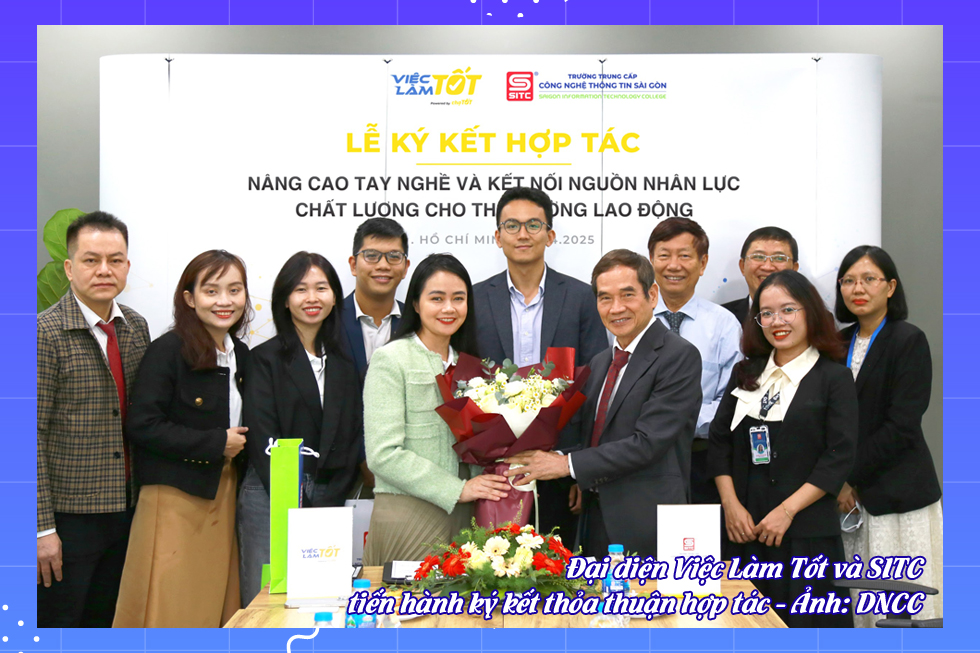 Việc Làm Tốt hợp tác cùng Trường Trung cấp Công nghệ Thông tin Sài Gòn