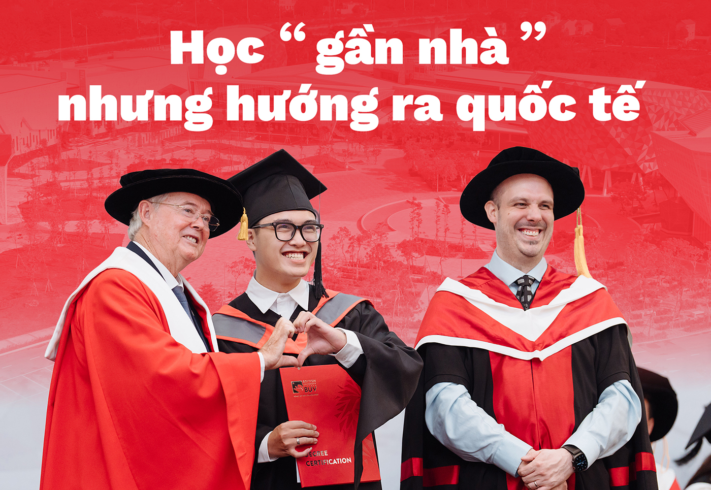 Học ′gần nhà′ nhưng hướng ra quốc tế - Ảnh 1