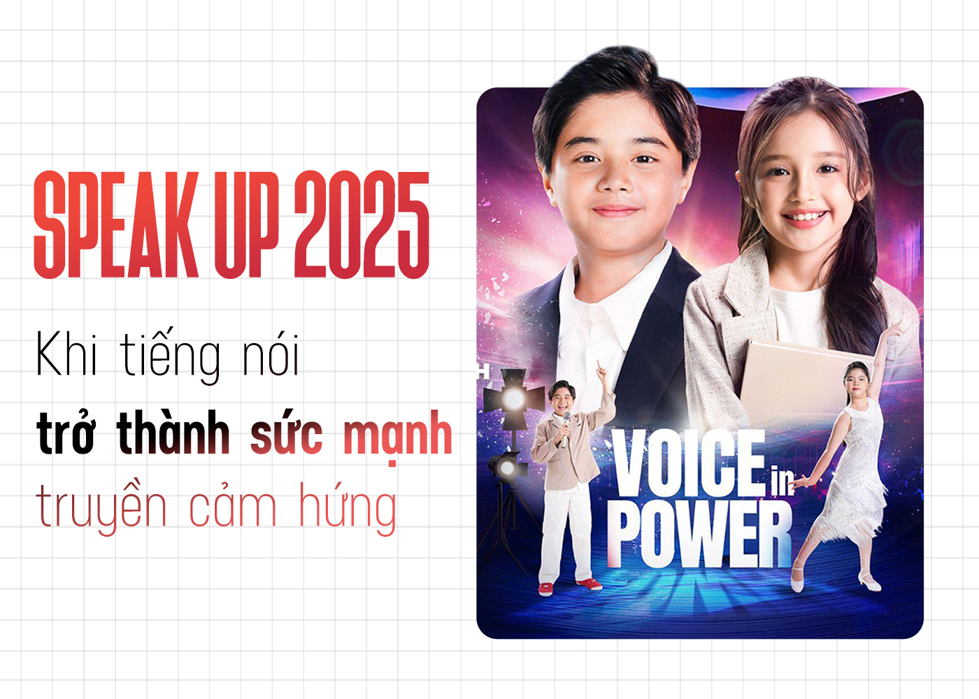 Speak Up 2025: Khi tiếng nói trở thành sức mạnh truyền cảm hứng - Ảnh 1
