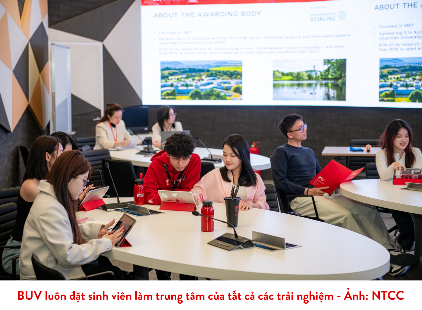 BUV lọt Top 3 toàn cầu về quy trình tuyển sinh - Ảnh 6 BUV lọt Top 3 toàn cầu về quy trình tuyển sinh - Ảnh 6