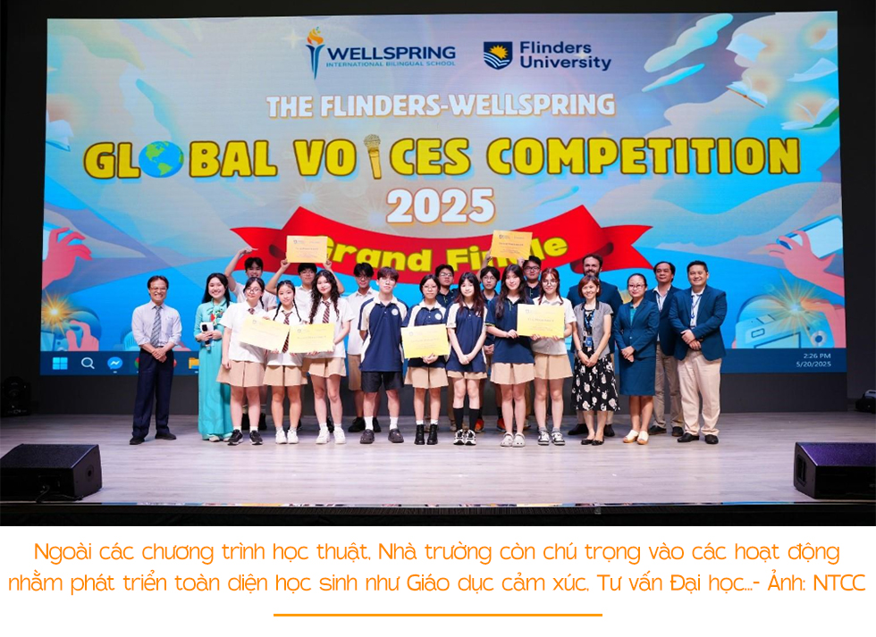 Wellspring Saigon hướng đến mô hình giáo dục toàn diện - Ảnh 3
