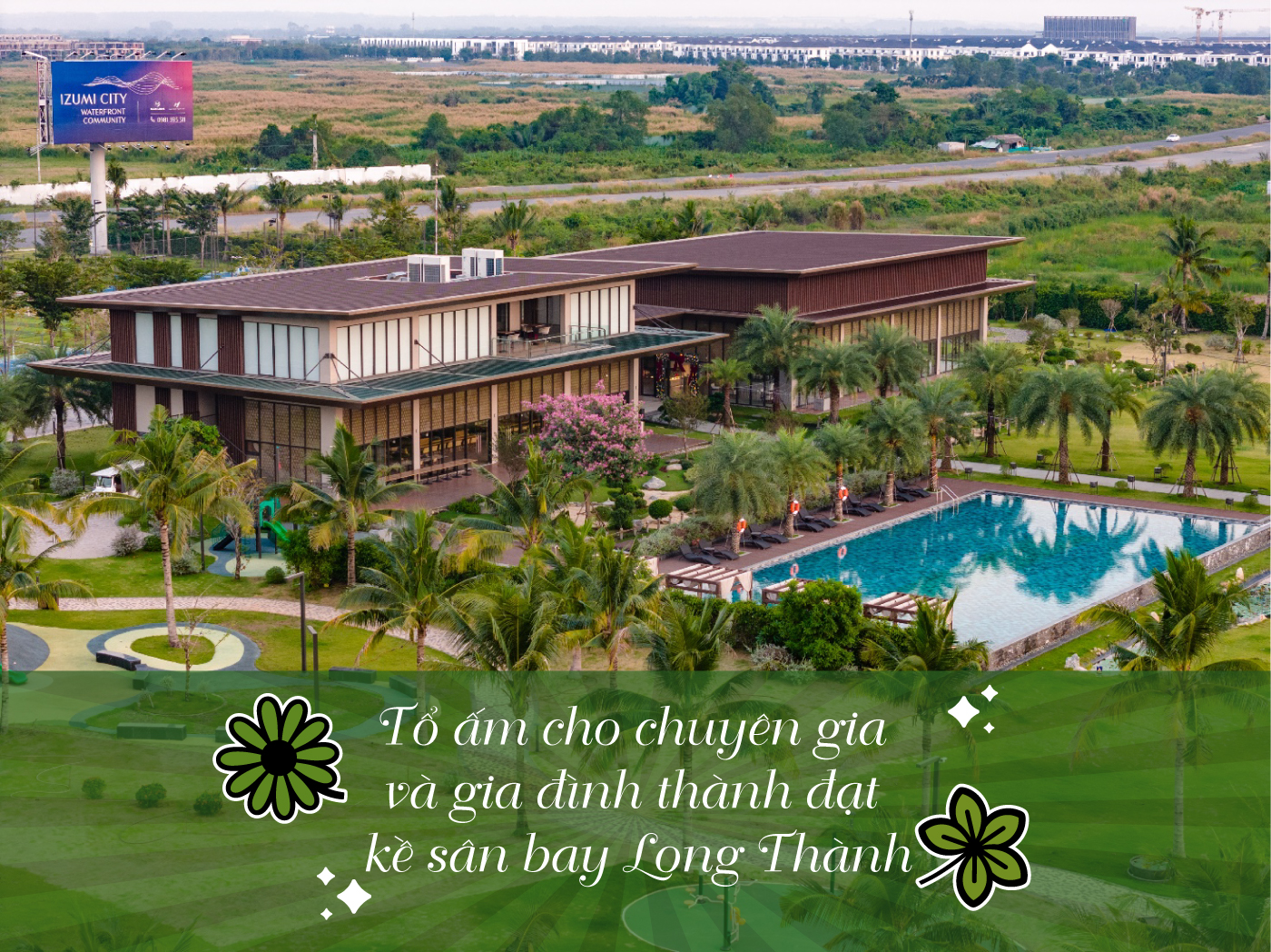 Tổ ấm cho chuyên gia và gia đình thành đạt kề sân bay Long Thành Tổ ấm cho chuyên gia và gia đình thành đạt kề sân bay Long Thành