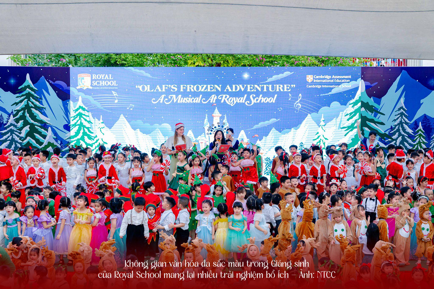 Royal School đón Giáng sinh 2025 với chuỗi nhạc kịch hoành tráng - Ảnh 8