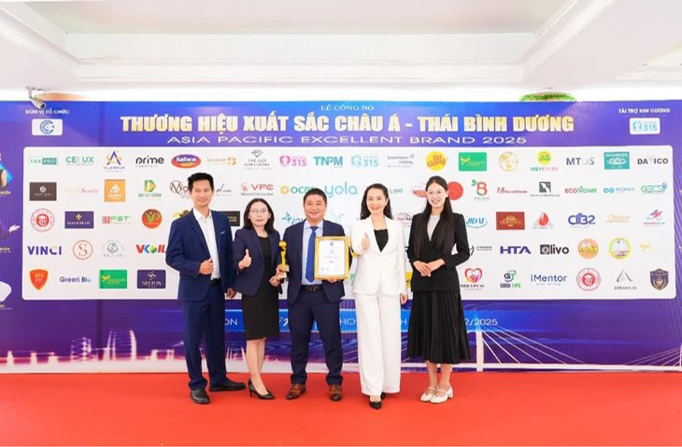 Nam Việt Group đạt Top 10 Nhà môi giới Bất động sản Xuất sắc 2025