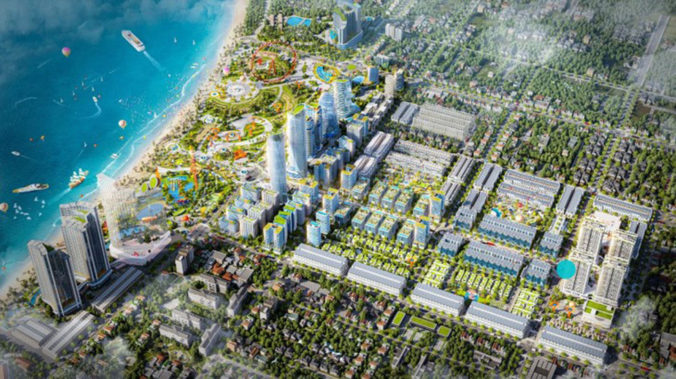 Bình Sơn Ocean Park - đô thị biển đa chức năng