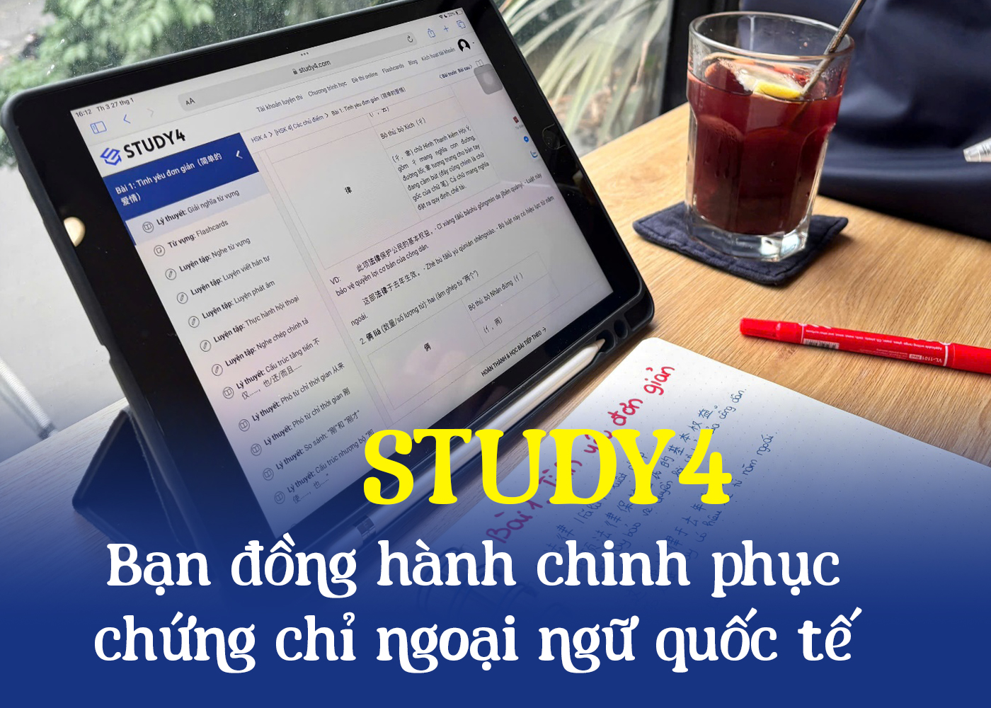 STUDY4 - Bạn đồng hành chinh phục chứng chỉ ngoại ngữ quốc tế - Ảnh 1