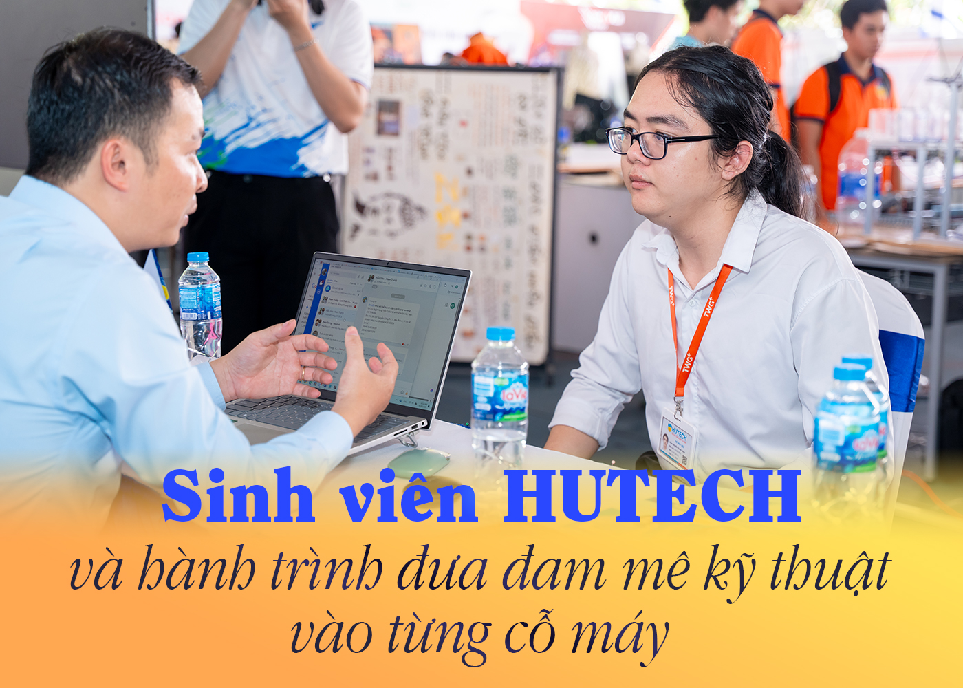 Sinh viên HUTECH và hành trình đưa đam mê kỹ thuật vào từng cỗ máy - Ảnh 1
