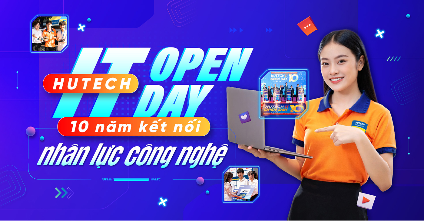 HUTECH IT OPEN DAY: 10 năm kết nối nhân lực công nghệ - Ảnh 1