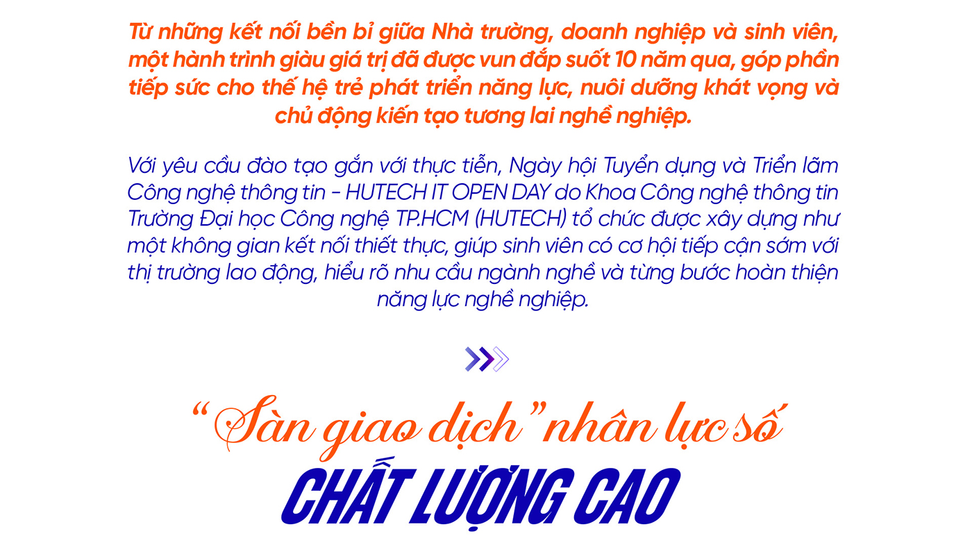HUTECH IT OPEN DAY: 10 năm kết nối nhân lực công nghệ - Ảnh 2