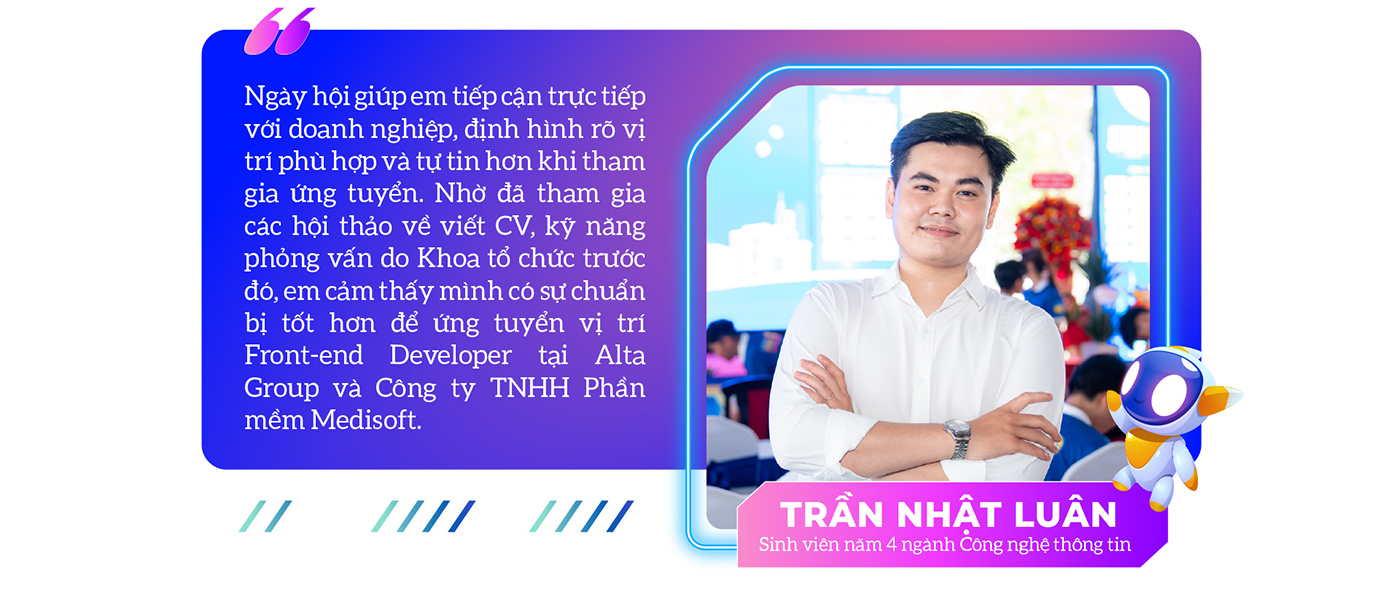 HUTECH IT OPEN DAY: 10 năm kết nối nhân lực công nghệ - Ảnh 4