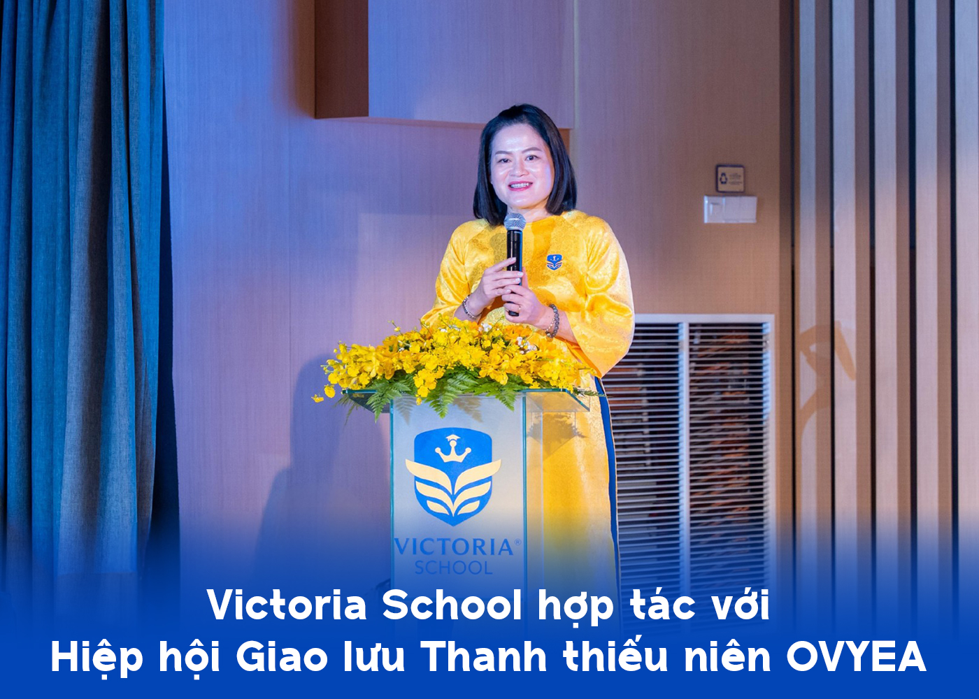 Victoria School hợp tác với Hiệp hội Giao lưu Thanh thiếu niên OVYEA - Ảnh 1