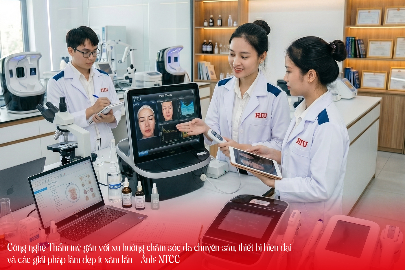 Công nghệ Thẩm mỹ: ngành học mới làm đẹp nội khoa - Ảnh 5 Công nghệ Thẩm mỹ: ngành học mới làm đẹp nội khoa - Ảnh 5
