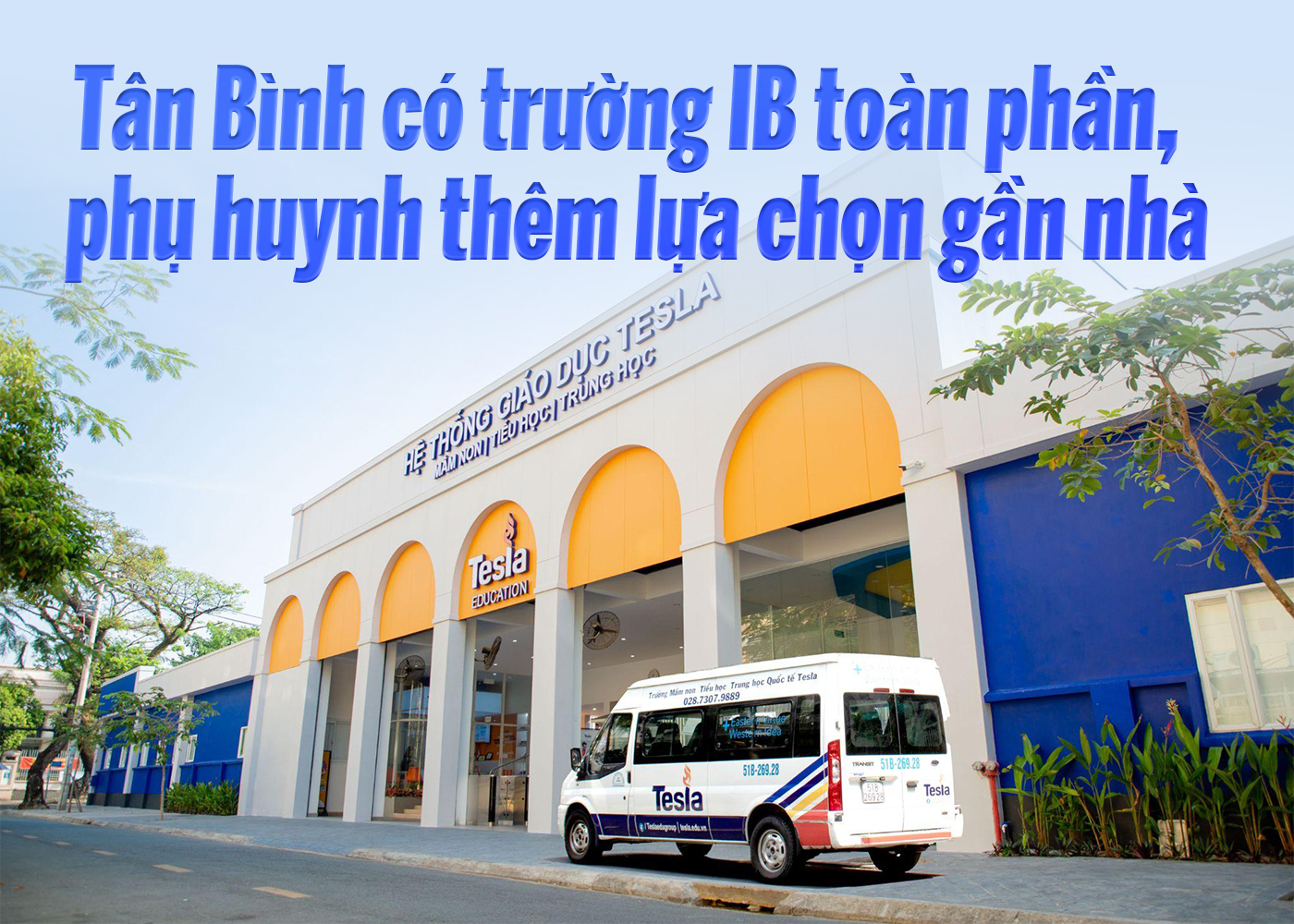 Tân Bình có trường IB toàn phần, phụ huynh thêm lựa chọn gần nhà - Ảnh 1