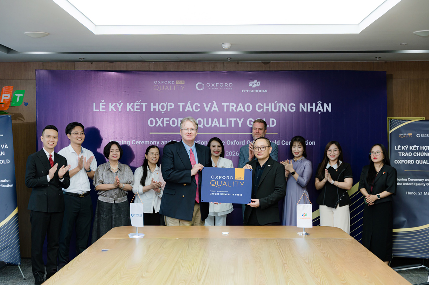 Hệ thống Trường Phổ thông FPT đạt chứng nhận Oxford Quality Gold - Ảnh 2