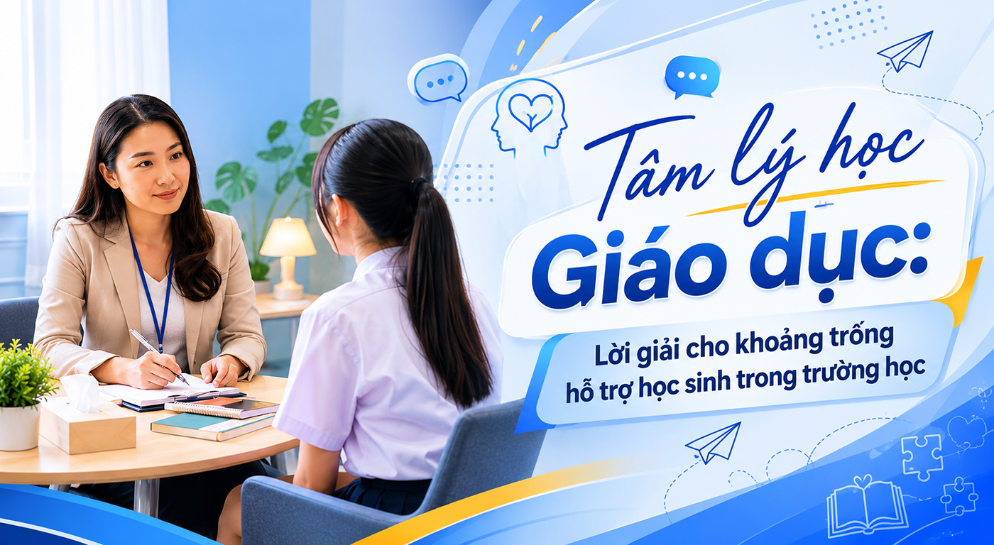 Tâm lý học Giáo dục: Lời giải cho khoảng trống hỗ trợ học sinh trong trường học - Ảnh 1