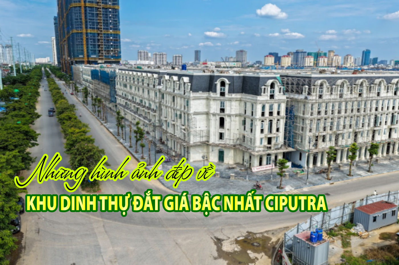 Những hình ảnh đẹp về khu dinh thự đắt giá bậc nhất Ciputra Những hình ảnh đẹp về khu dinh thự đắt giá bậc nhất Ciputra