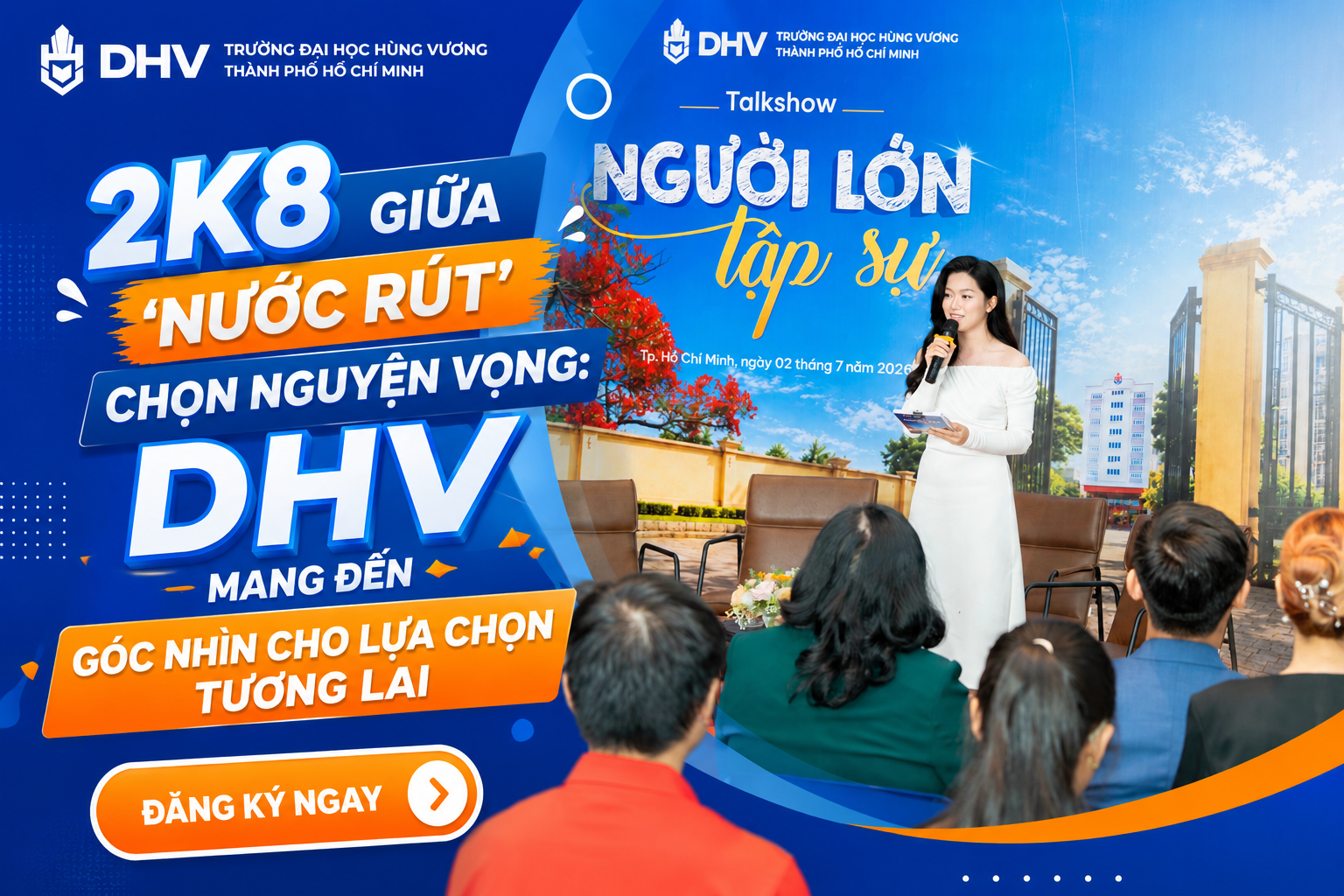 2K8 giữa ‘nước rút’ chọn nguyện vọng: DHV mang đến góc nhìn cho lựa chọn tương lai - Ảnh 1