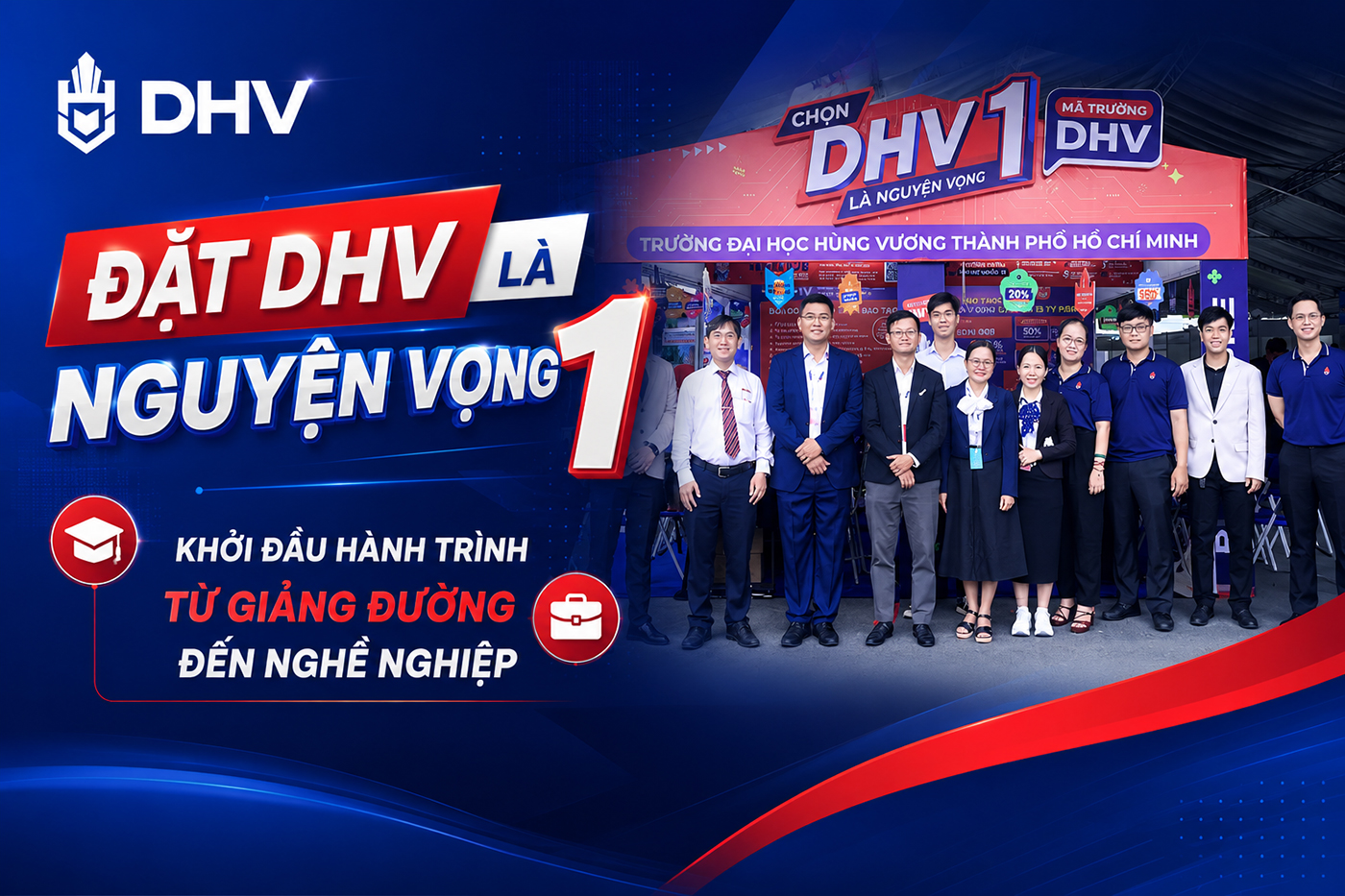 Đặt DHV là nguyện vọng 1: Khởi đầu hành trình từ giảng đường đến nghề nghiệp - Ảnh 1