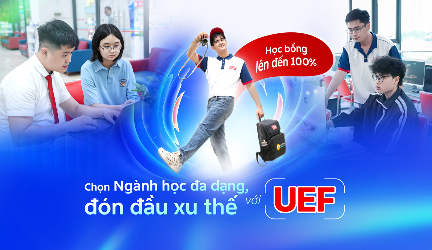 Chọn Ngành học đa dạng, đón đầu xu thế với UEF - Ảnh 1