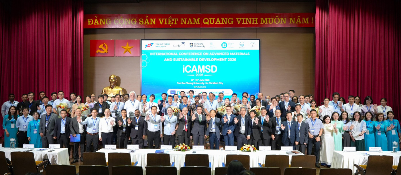Trường Đại học Tôn Đức Thắng tổ chức Hội thảo quốc tế iCAMSD 2026 - Ảnh 2 Trường Đại học Tôn Đức Thắng tổ chức Hội thảo quốc tế iCAMSD 2026 - Ảnh 2