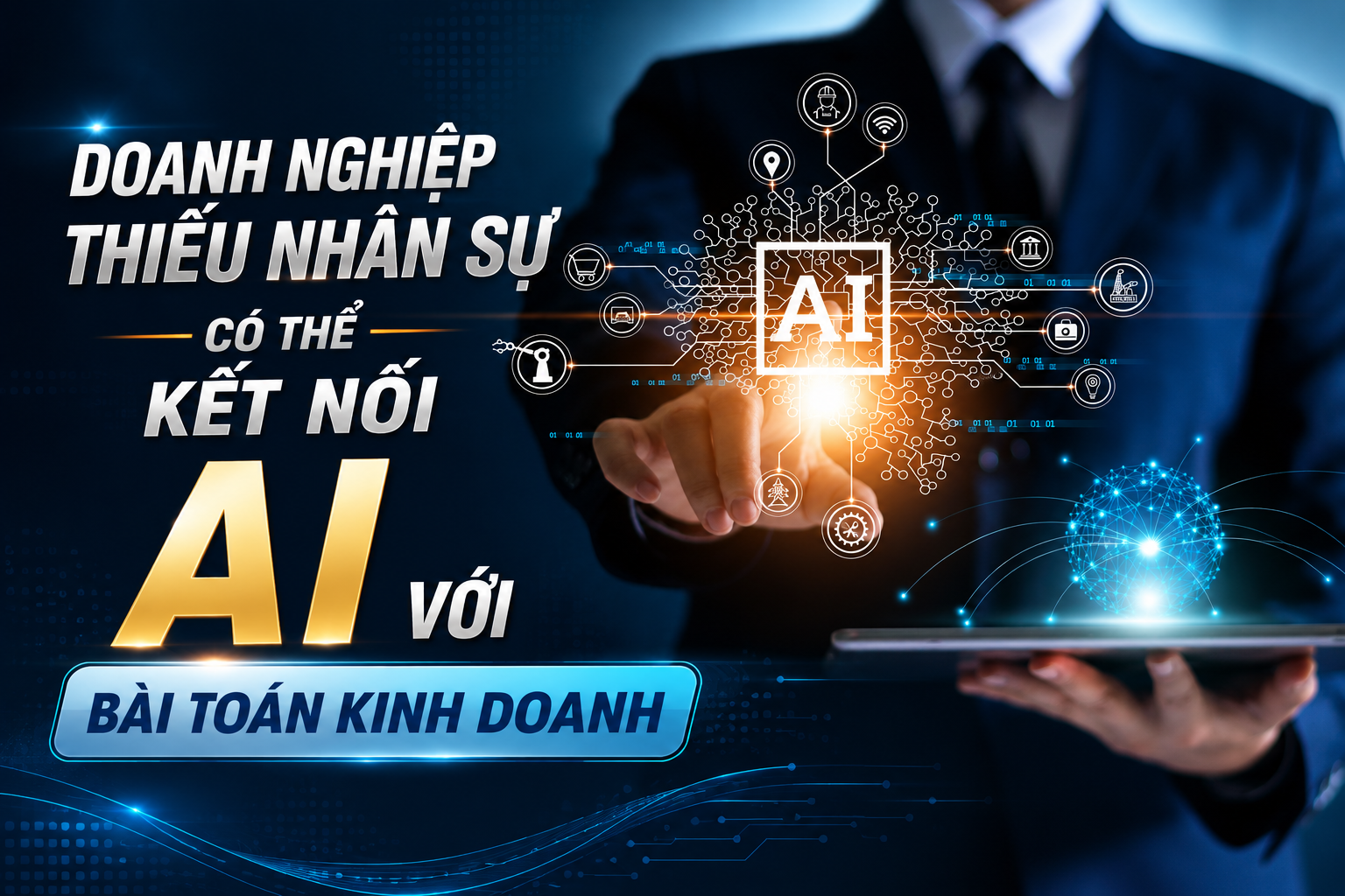 Doanh nghiệp thiếu nhân sự có thể kết nối AI với bài toán kinh doanh - Ảnh 1