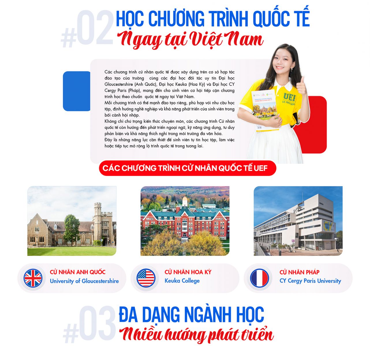 Xét học bạ vào Cử nhân quốc tế UEF: Chủ động lộ trình học tập toàn cầu - Ảnh 4 Xét học bạ vào Cử nhân quốc tế UEF: Chủ động lộ trình học tập toàn cầu - Ảnh 4