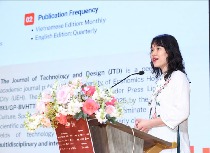 Đại học Kinh tế TP.HCM ra mắt Tạp chí Công nghệ và Thiết kế (JTD) - Ảnh 5
