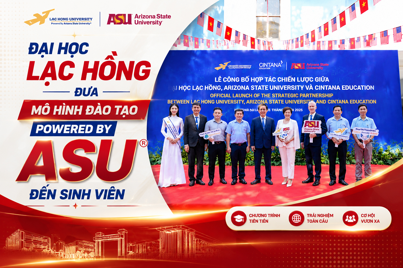 Đại học Lạc Hồng đưa mô hình đào tạo Powered by ASU® đến sinh viên - Ảnh 1