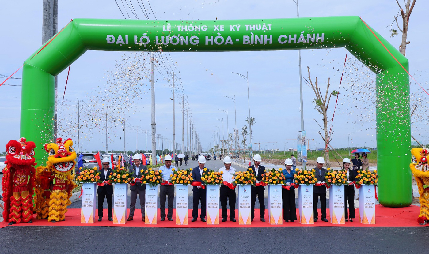 Thông xe đại lộ Lương Hòa - Bình Chánh, tạo động lực phát triển phía Tây TP.HCM - Ảnh 4