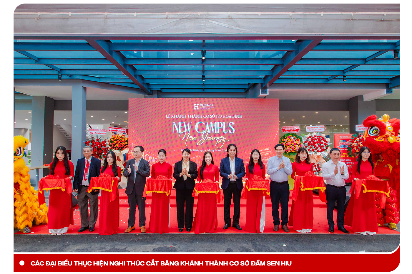 HIU khánh thành Cơ sở Đầm Sen đưa môi trường nghề nghiệp vào giảng đường - Ảnh 2