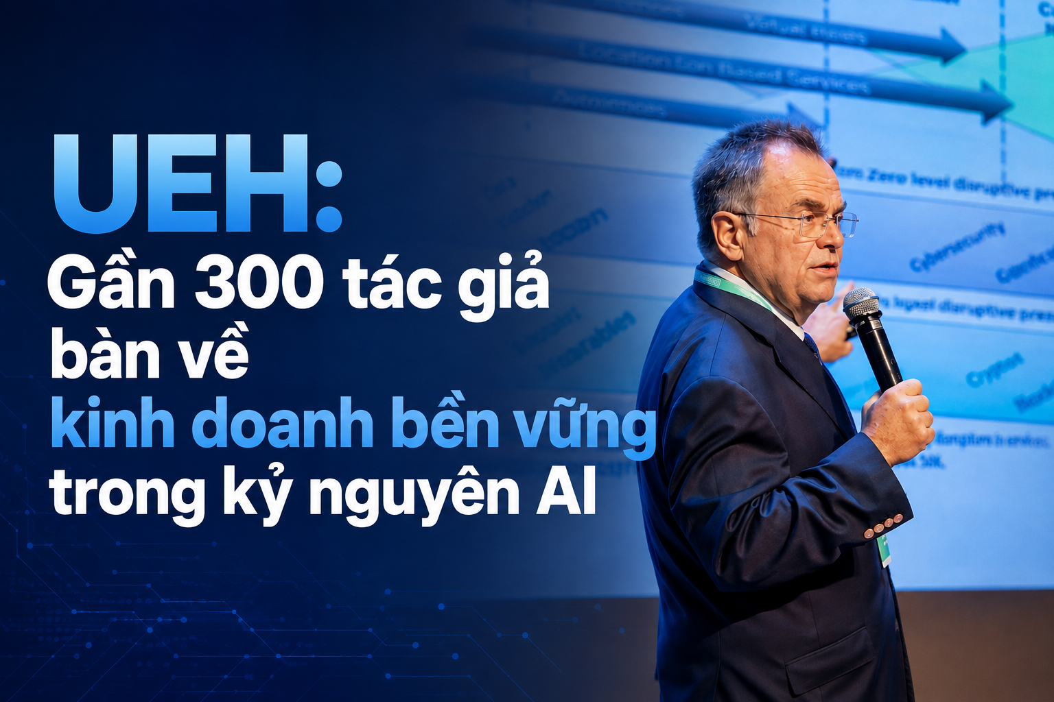 UEH: Gần 300 tác giả bàn về kinh doanh bền vững trong kỷ nguyên AI - Ảnh 1