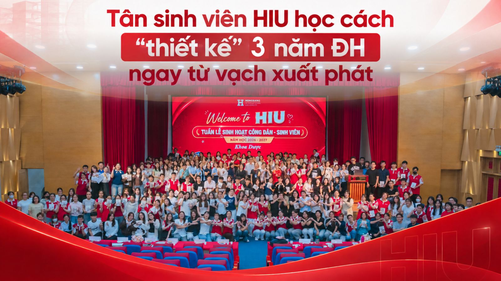 Tân sinh viên HIU học cách ‘thiết kế‘ 4 năm ĐH ngay từ vạch xuất phát - Ảnh 1
