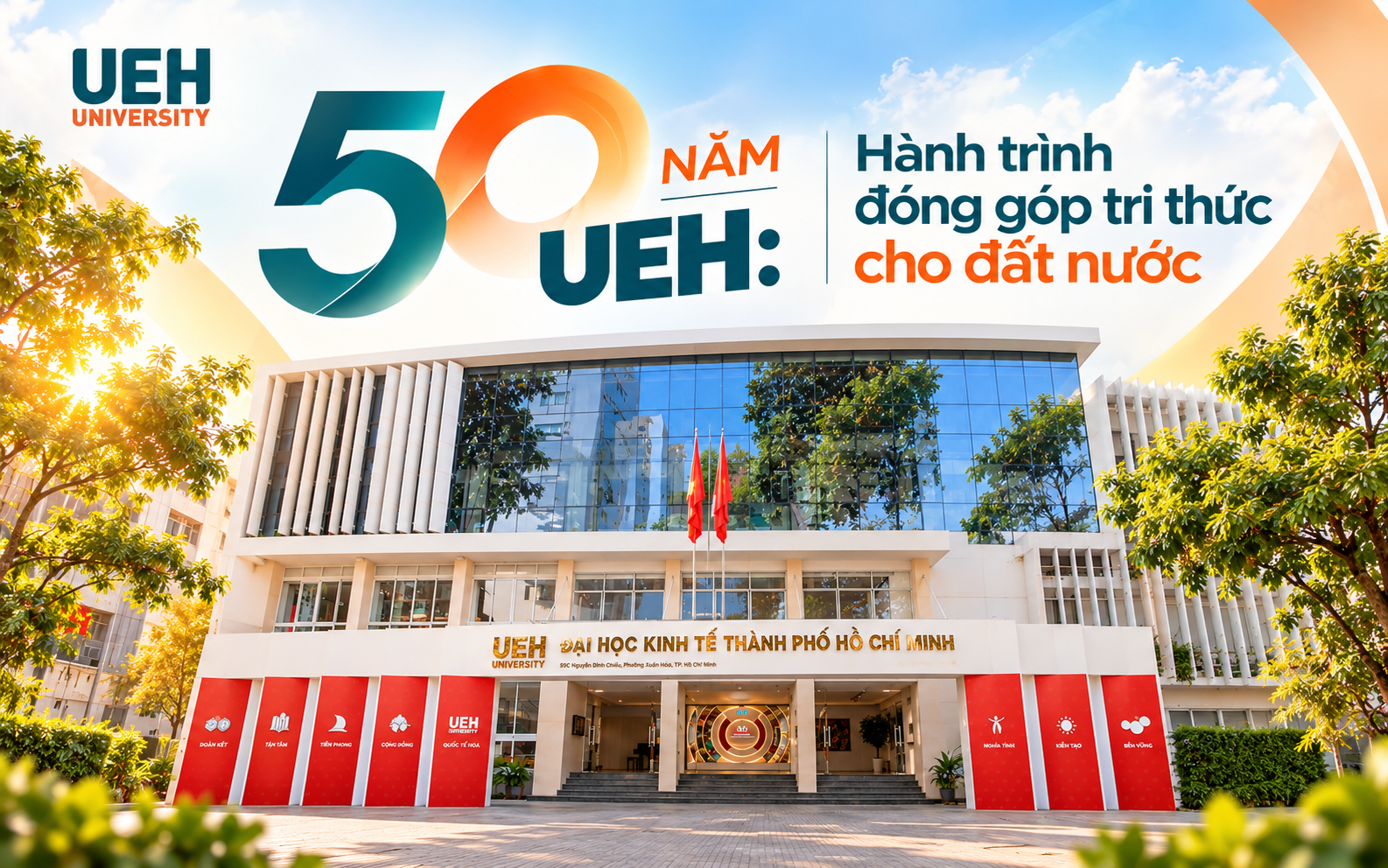 50 năm UEH: Hành trình đóng góp tri thức cho đất nước - Ảnh 1