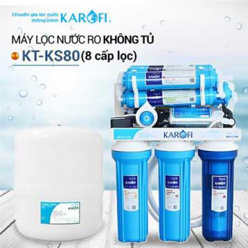 Máy lọc nước RO để gầm, không tủ sRO KAROFI KT-KS80