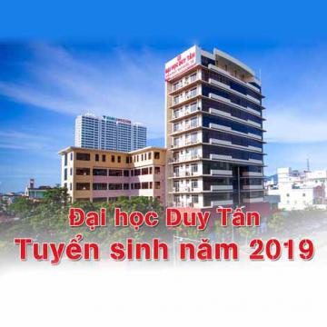 Đại học Duy Tân tuyển sinh năm 2019