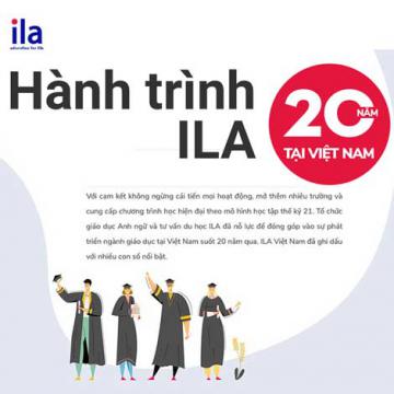 Hành trình 20 năm ILA tại Việt Nam