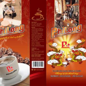 Cà phê rang xay nguyên chất Phi Long