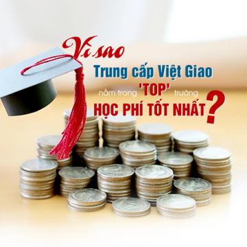 Vì sao trung cấp Việt Giao nằm trong top trường học phí tốt nhất