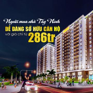 Người mua nhà Tây Ninh dễ dàng sở hữu căn hộ với giá chỉ từ 286tr