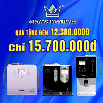 Nhân ngày Doanh nhân Việt Nam, mua máy lọc nước điện giải iON kiềm thông minh