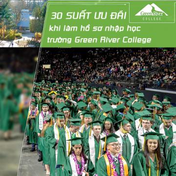 30 suất ưu đãi khi làm hồ sơ nhập học trường Green River College