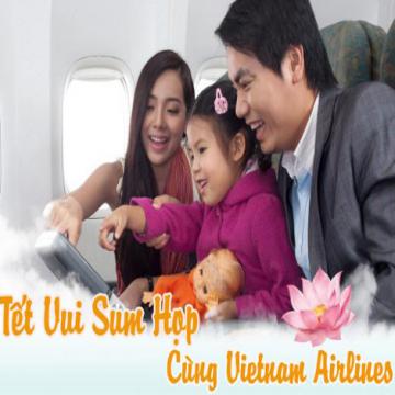Vietnam Airlines khuyến mãi vé máy bay Tết 2015