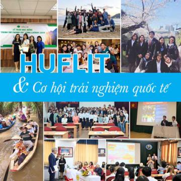 HUFLIT và cơ hội trải nghiệm quốc tế