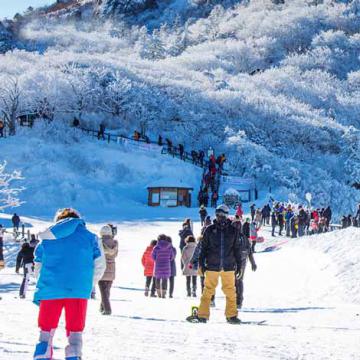Trải nghiệm trượt tuyết khám phá mùa đông xứ Hàn