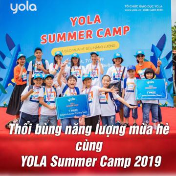 Thổi bùng năng lượng mùa hè cùng YOLA Summer Camp 2019