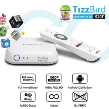 Tizzbird S20T - Android Box xem phim Full 3D ISO Bluray